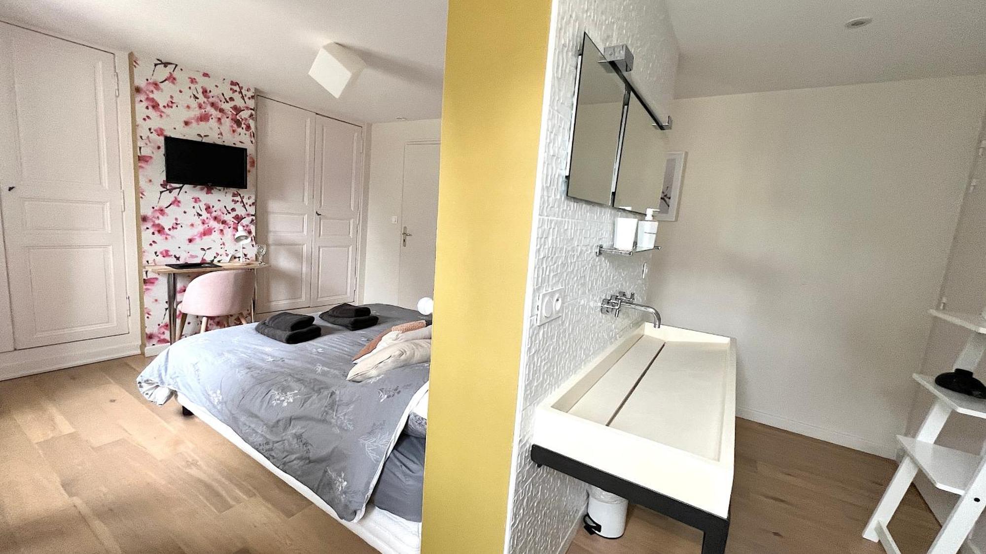 Chambre Cremant - Maison Bossoreil Angers Buitenkant foto